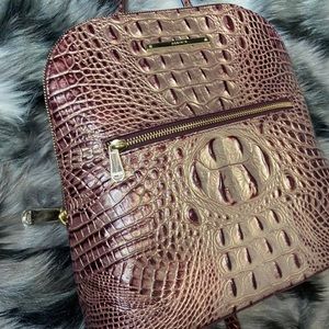 Brahmin backpack used once.